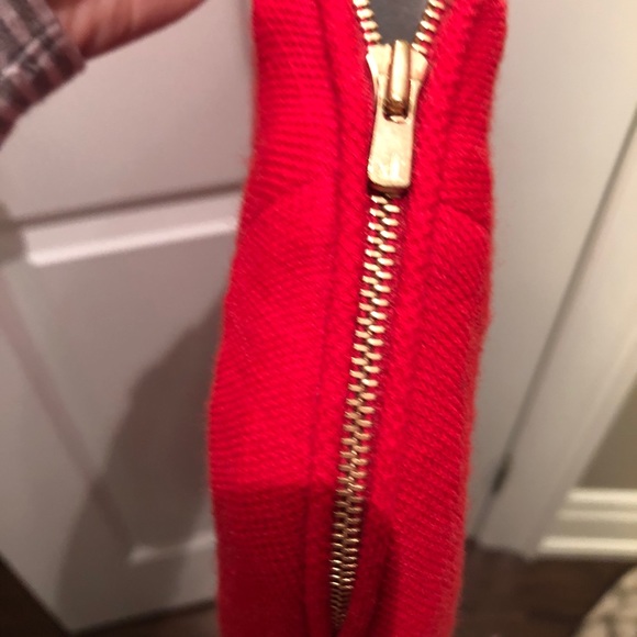 Sandro Ravie stretch wool red dress - Picture 6 of 7